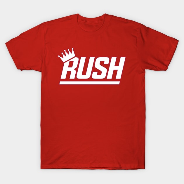 NY Giants Rush Alternate Red T-Shirt by NYGiantsRush